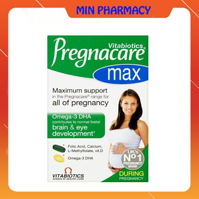 Vitamin Tổng Hợp Pregnacare Max Cho Mẹ Bầu - Chuẩn UK