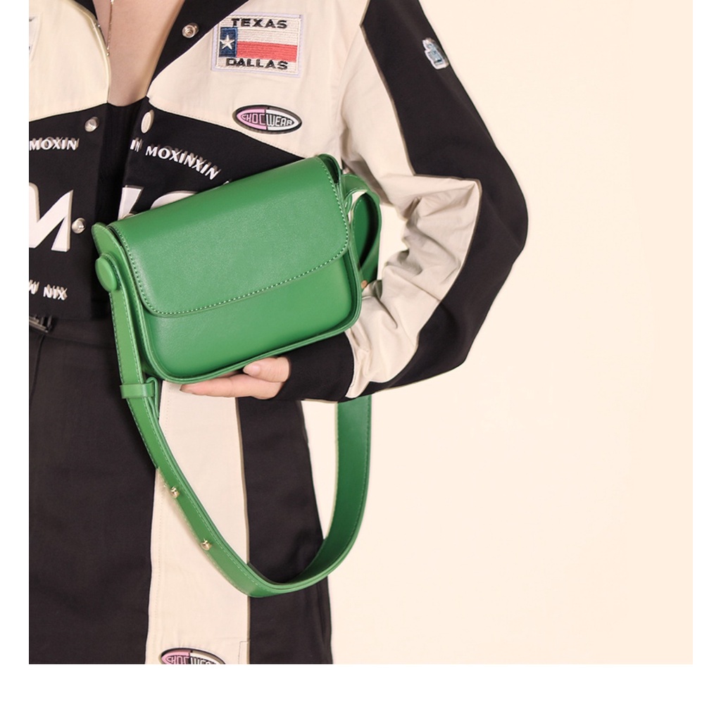 Túi Xách Đeo Vai Kiểu Yên Ngựa Phong Cách Retro Thời Trang Cho Nữ