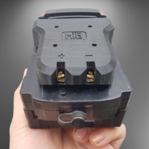 DIY - Đế kết nối nguồn cho pin Milwaukee M18