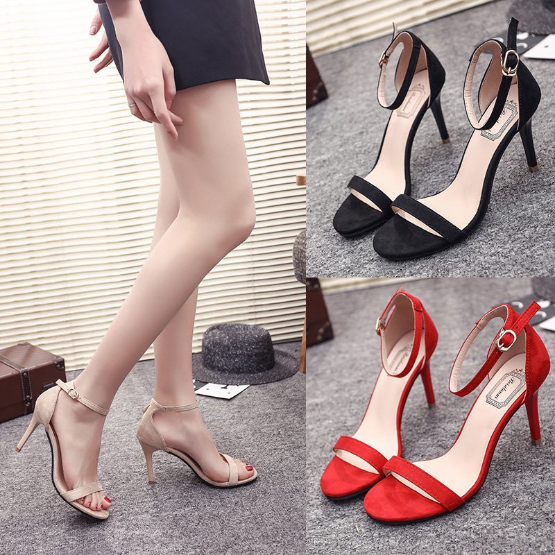 Giày Cao Gót Size Lớn 3.54 Inch Cho Nữ (Size 34-39)