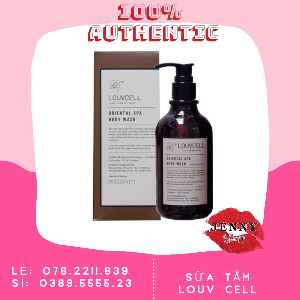 Sữa Tắm Louvcell Oriental Spa Body Wash