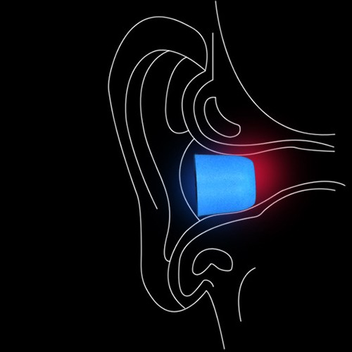 Bộ nút bọt biển cho tai nghe siêu cách âm, tăng bass hiệu KZ [3 cặp size S M L]