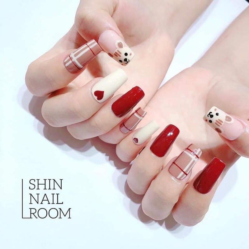 móng úp thiết kế nail box