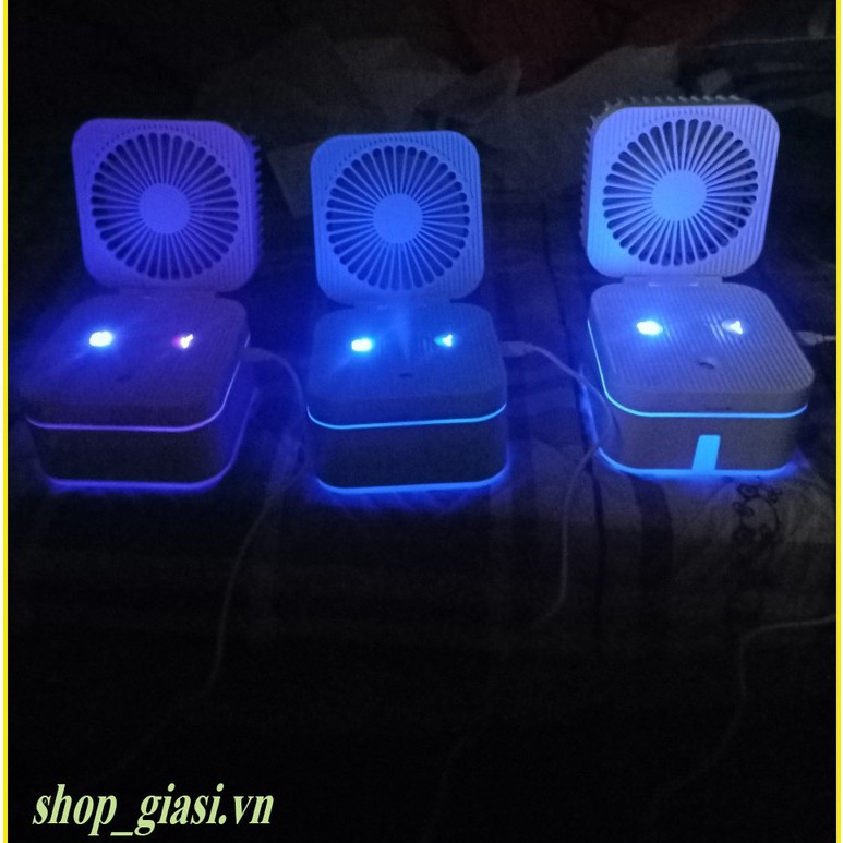Quạt Phun Sương Kèm Đèn Ngủ Hót Nhất 2021 [ảnh thật] | BigBuy360 - bigbuy360.vn