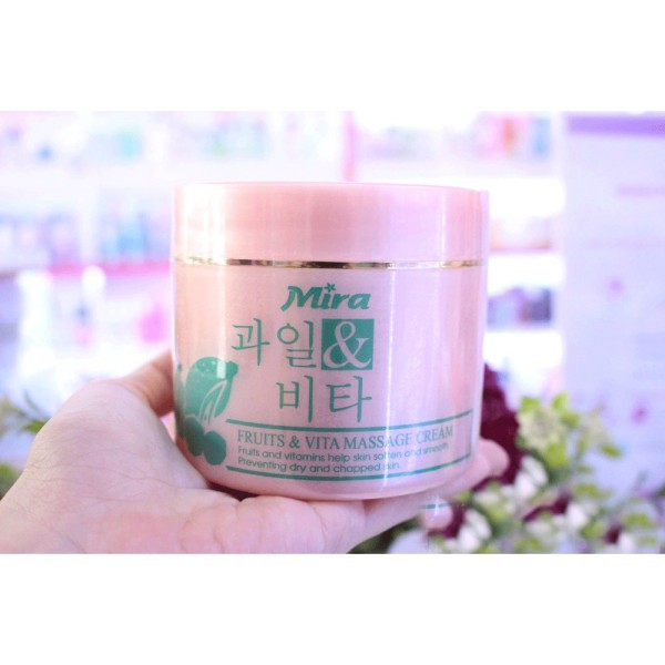 Kem Massage Mira Fruits &amp; Vita Massage Cream 300ml