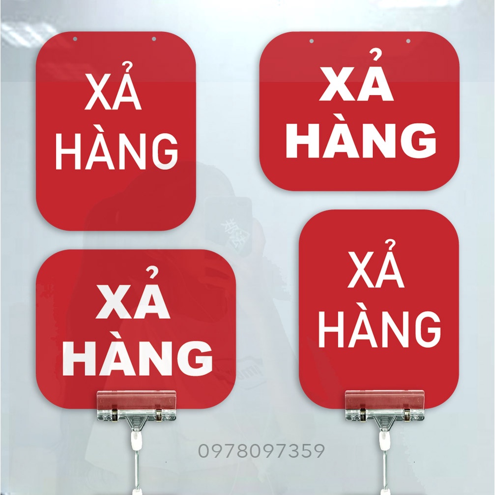 Bảng sale đồng giá tự ghi mica , foxmec SOKO
