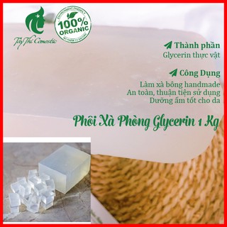 Phôi Glycerin Trong Suốt Làm Xà Phòng 1Kg