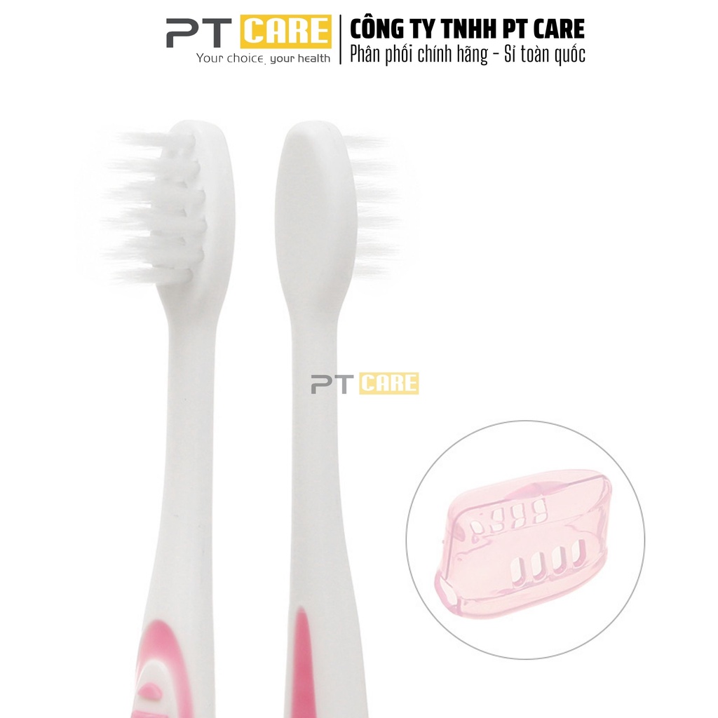 PT CARE | Bàn Chải Cho Bé 2 - 6 Tuổi Okamura Picca Kids Lông Mềm Nhật Bản