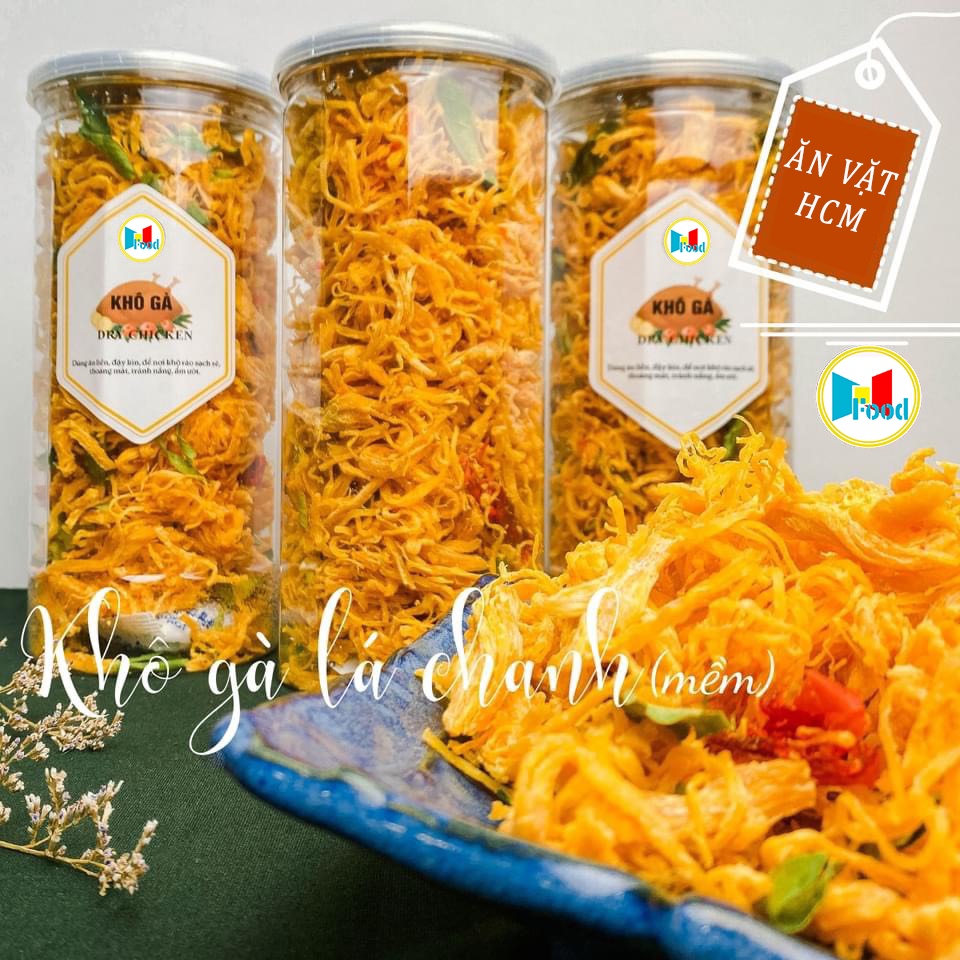 [ HCM ] 300gr khô gà lá chanh - Khô Gà chuẩn loại 1