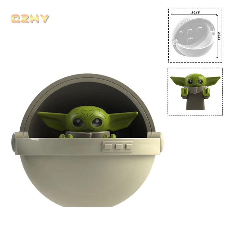 Mô Hình Đồ Chơi Lắp Ráp Hình Baby Yoda