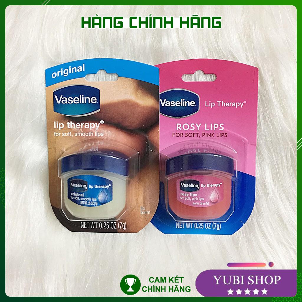 Vaseline Sáp Dưỡng Môi Chính Hãng Vaseline Mềm Mịn 7g - Mỹ  - Hot