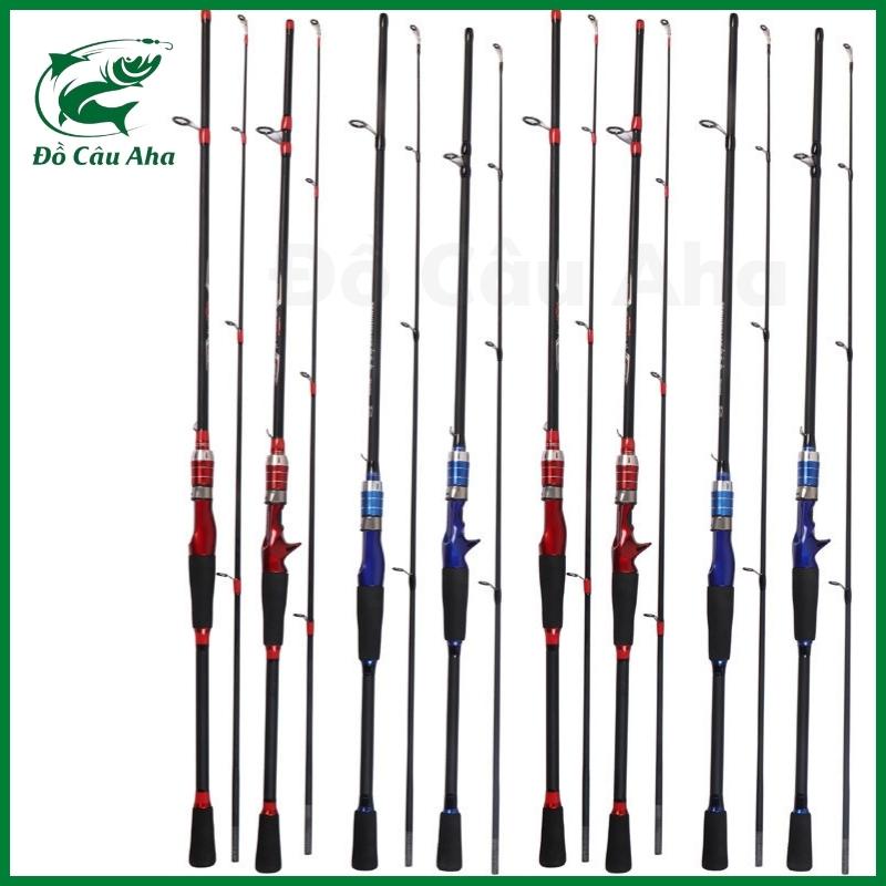 Cần câu lure , cần câu máy , cần câu lure máy ngang máy đứng - DAIWA 2 khúc