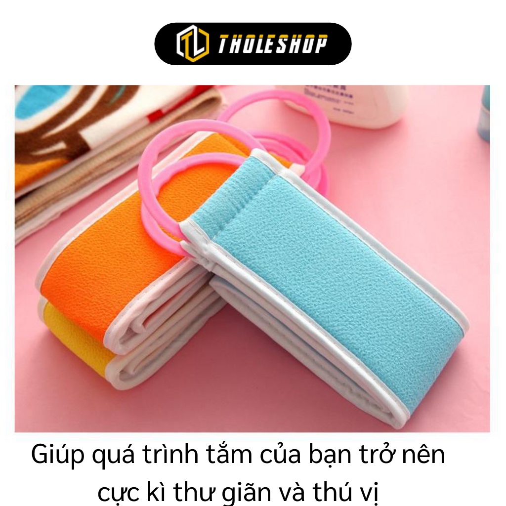Khăn tắm cọ lưng - Khăn tắm tẩy tế bào chết cho da, giúp bạn dễ dàng vệ sinh thân thể 3115