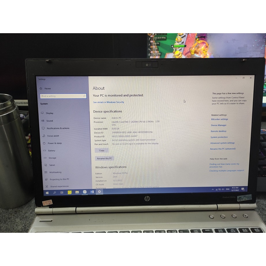 Thanh lý Laptop cũ giá rẻ còn dùng tốt. Máy kèm sạc.BH 1 tháng. | BigBuy360 - bigbuy360.vn