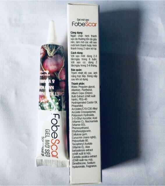 Gel Mờ Sẹo FobeScar  10g fobe scar