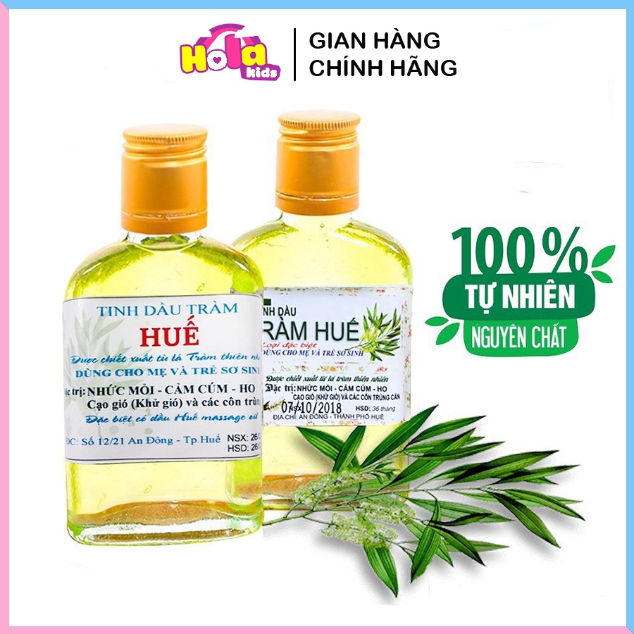 Tinh Dầu Tràm Huế Nguyên Chất 100ML ( Hàng Loại 1)