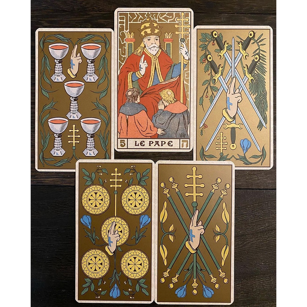 Bộ bài Symbolic Tarot of Wirth 012