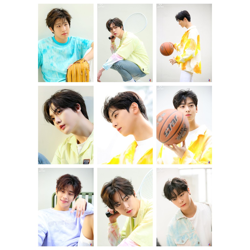 Lomo card 27 ảnh ASTRO bộ ảnh SSG 2020 Fantagio x Naver