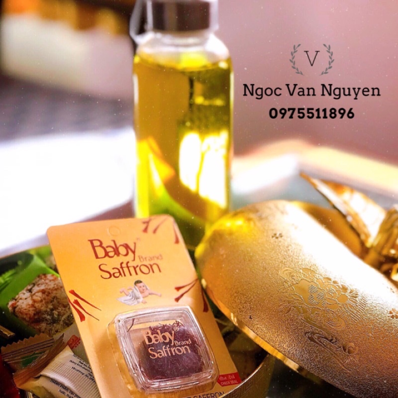 COMBO 3 GRAM NHỤY HOA NGHỆ TÂY BABY SAFFRON TỐT NHẤT ẤN ĐỘ [DATE 10.2023] | BigBuy360 - bigbuy360.vn