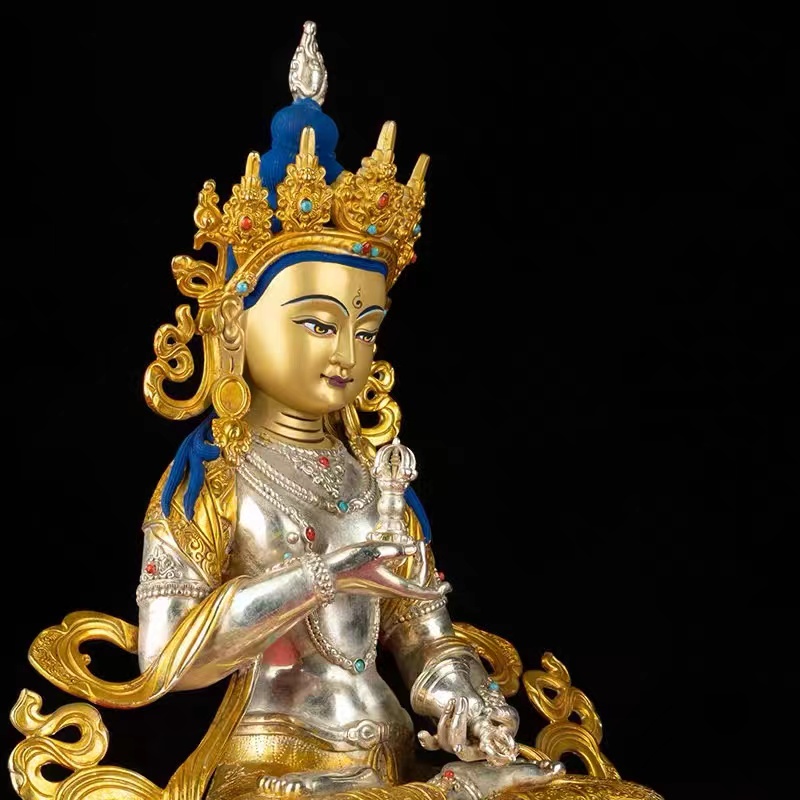 TƯỢNG ĐỒNG KIM CANG TÁT ĐỎA 33CM ĐÀI LOAN