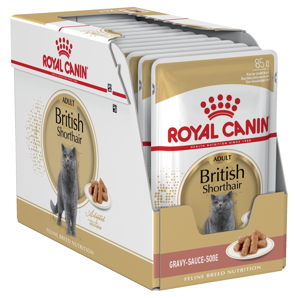 Hạt ướt cho mèo Anh Lông Ngắn Royal Canin British Shorthair wet