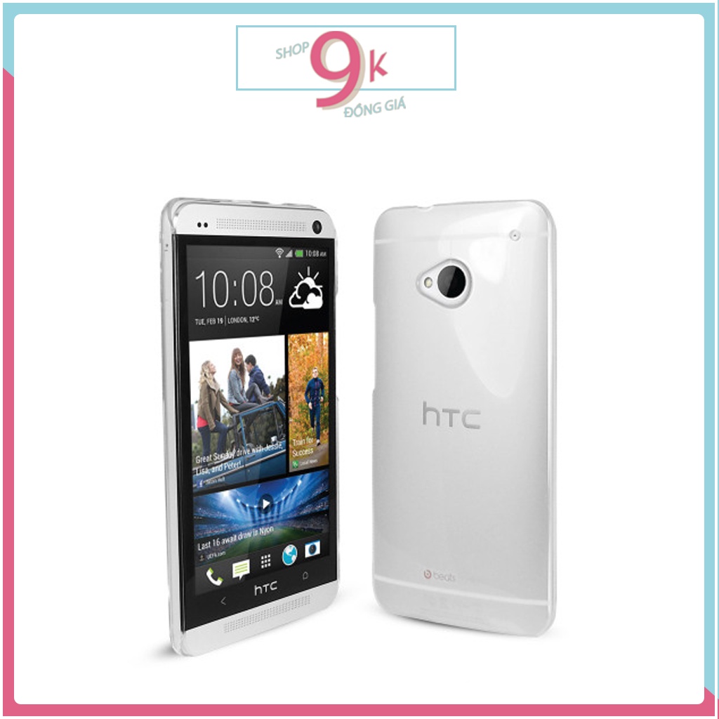 Ốp dẻo trong suốt cho HTC ONE M7