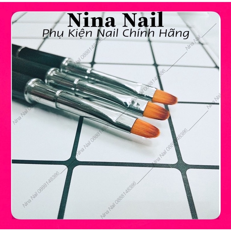 Cọ Đắp Gel 2 Đầu , Cọ Đắp Gel Gôm Hàng Cao Cấp