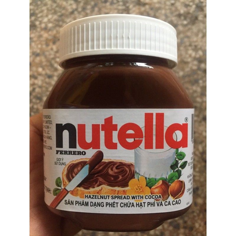 Bơ hạt phỉ phết cacao Nutella