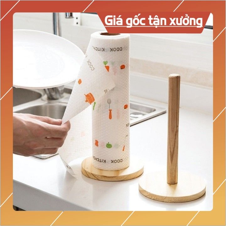 Giấy lau bếp đa năng Khăn giấy đa năng lau bếp cuộn 40 tờ Kichemo - GLB