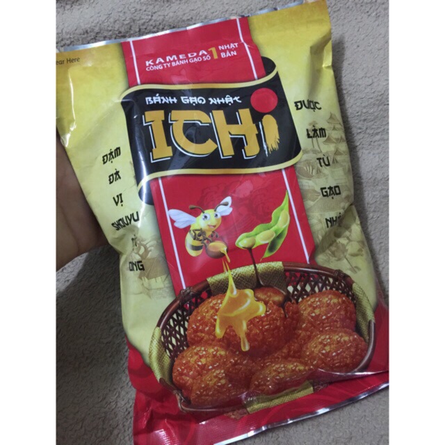 Bánh gạo nhật ichi mật ong / bánh gạo mật ong nhật 100gr | BigBuy360 - bigbuy360.vn