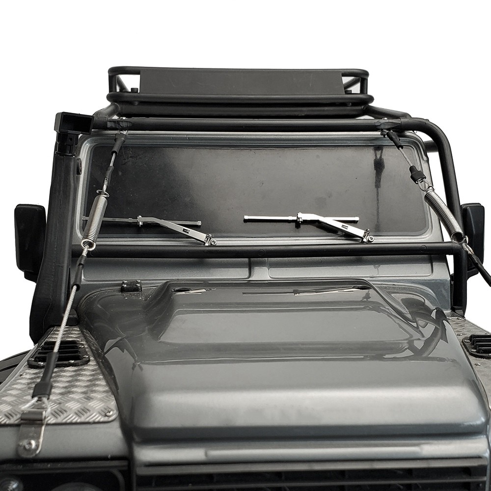 Cần Gạt Nước Bằng Kim Loại Cho Xe Điều Khiển Từ Xa 1 / 10 Jeep Cherokee Traxxas Trx4 Defender Bronco G500 Mst Km2