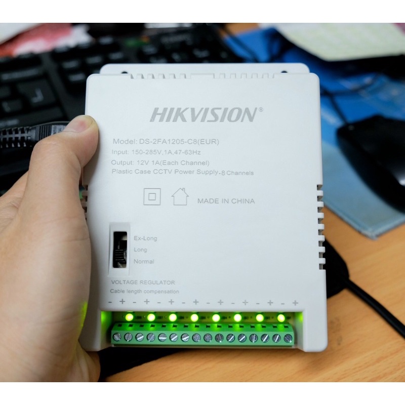 Nguồn tổng Hikvision chính hãng 48W 60W DS-2FA1225-C4 DS-2FA1205-C8