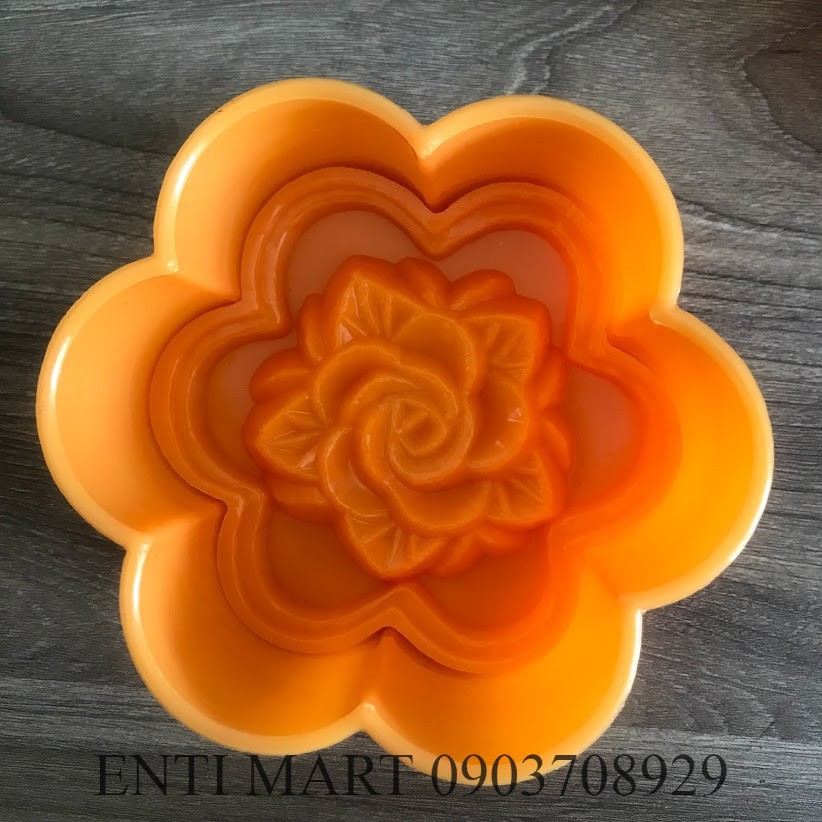 Khuôn nhận xôi cơm, khuôn ép xôi cơm tròn, vuông, tim, hoa 8cm, 10cm, 12cm Phước , Lộc, Thọ, hồng, sen - moon cake mold