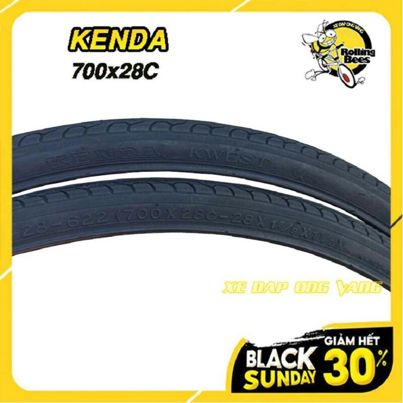Săm Lốp Vỏ Ruột 700x28C  Chính Hãng Kenda