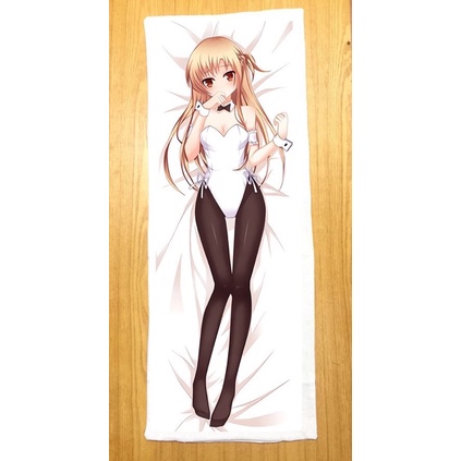 Gối ngủ Yuuki Asuna Swort art online dài 40cm x 1m /Gối ôm dài Asuna