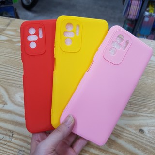 Ốp Xiaomi Redmi Note 10/ Note 10S dẻo màu bảo vệ camera