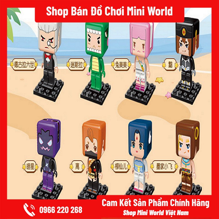 Mô Hình Mini World Nhân Vật Bí Ẩn Series 1 [Gửi 1 Hộp Ngẫu Nhiên]