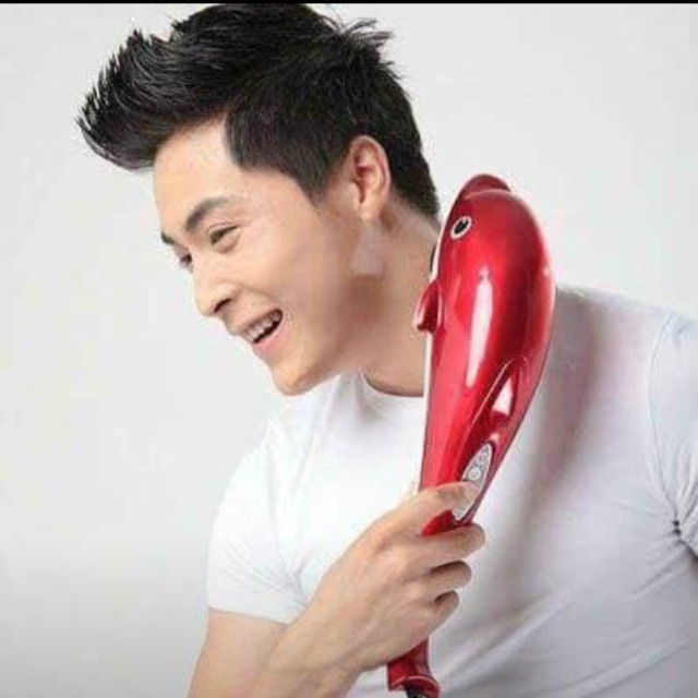 Máy masage cá heo 2 đầu