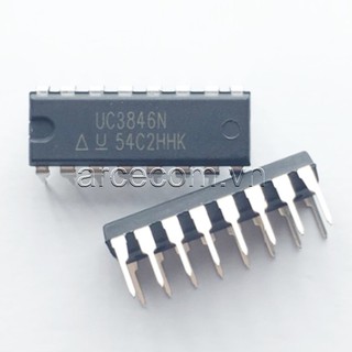 UC3846 DIP16 - 5 chiếc IC dao động/IC điều khiển UC3846 hàng tốt Linh kiện điện tử