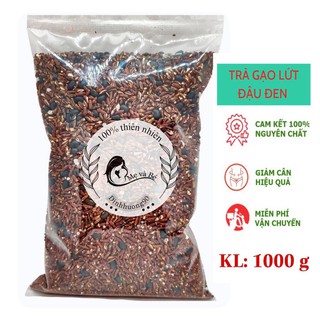 Trà gạo lứt,đậu đen, trà thảo mộc giải nhiệt, giảm cân giữ dáng 1 kg _dinhhuong90