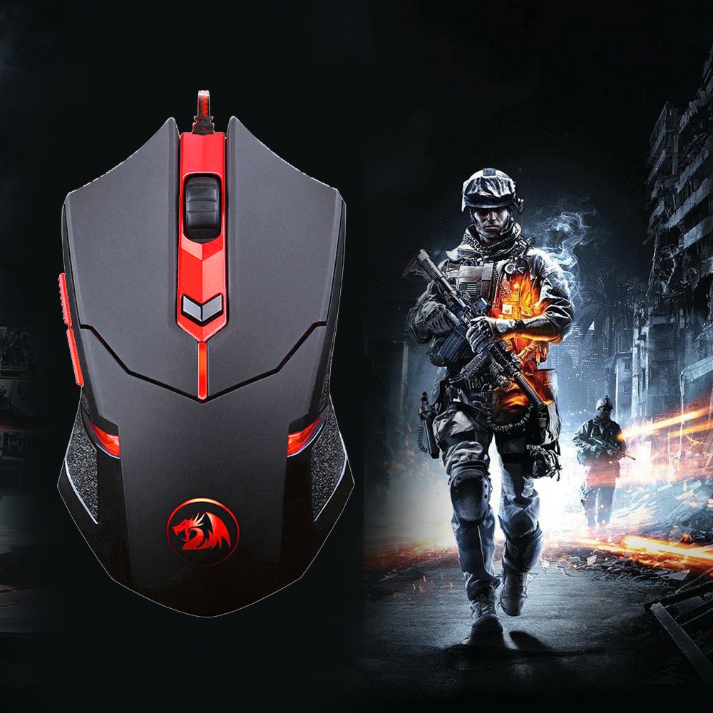 Chuột Chơi Game Redragon M601 Xoay 3200 Dpi