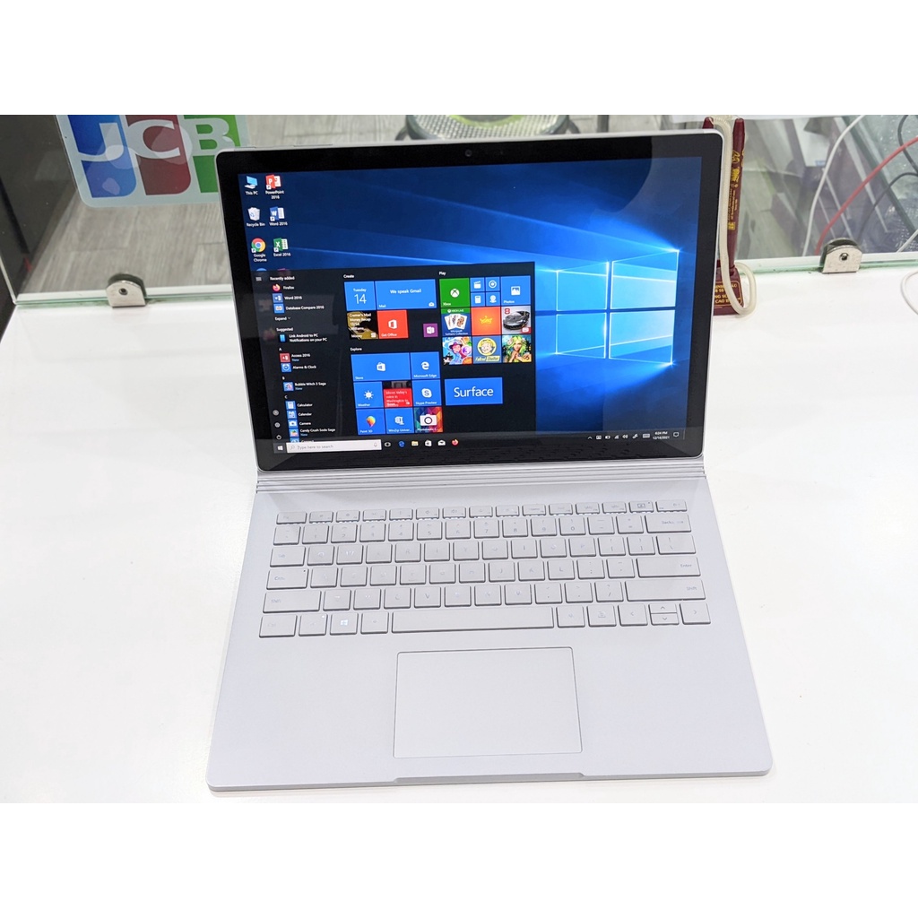 Laptop Microsoft Surface Book 2 13.5''  Ram 8GB/16GB Ổ Cứng 256GB/512GB Kèm Dock Phím sạc tại Playmobile