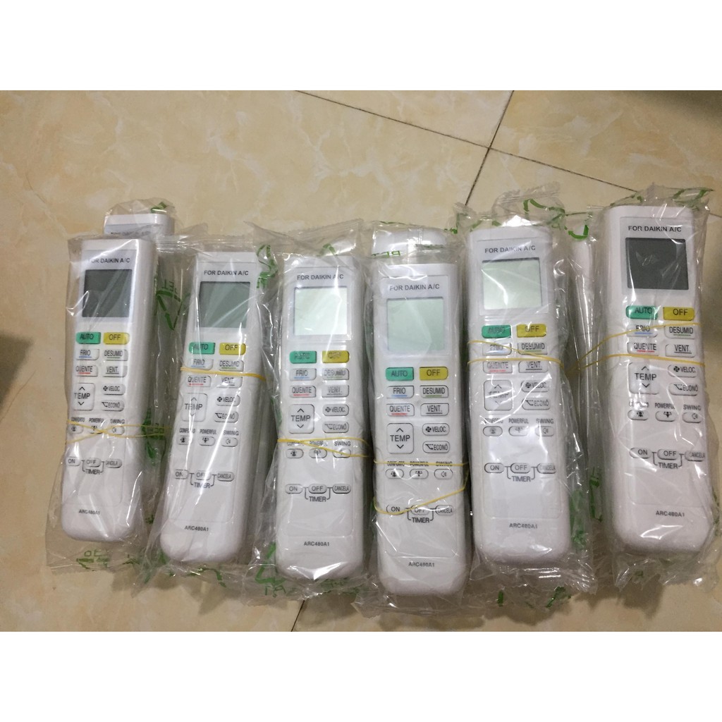 Điều Khiển Daikin R32 . hàng đẹp phím mềm