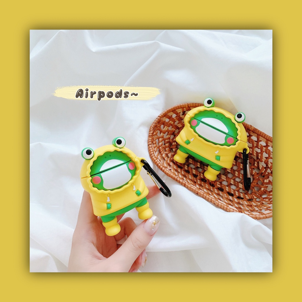 Case AirPods Vỏ Bọc Tai Nghe AirPods 1/2 Ếch Cool - Minh An Saigon