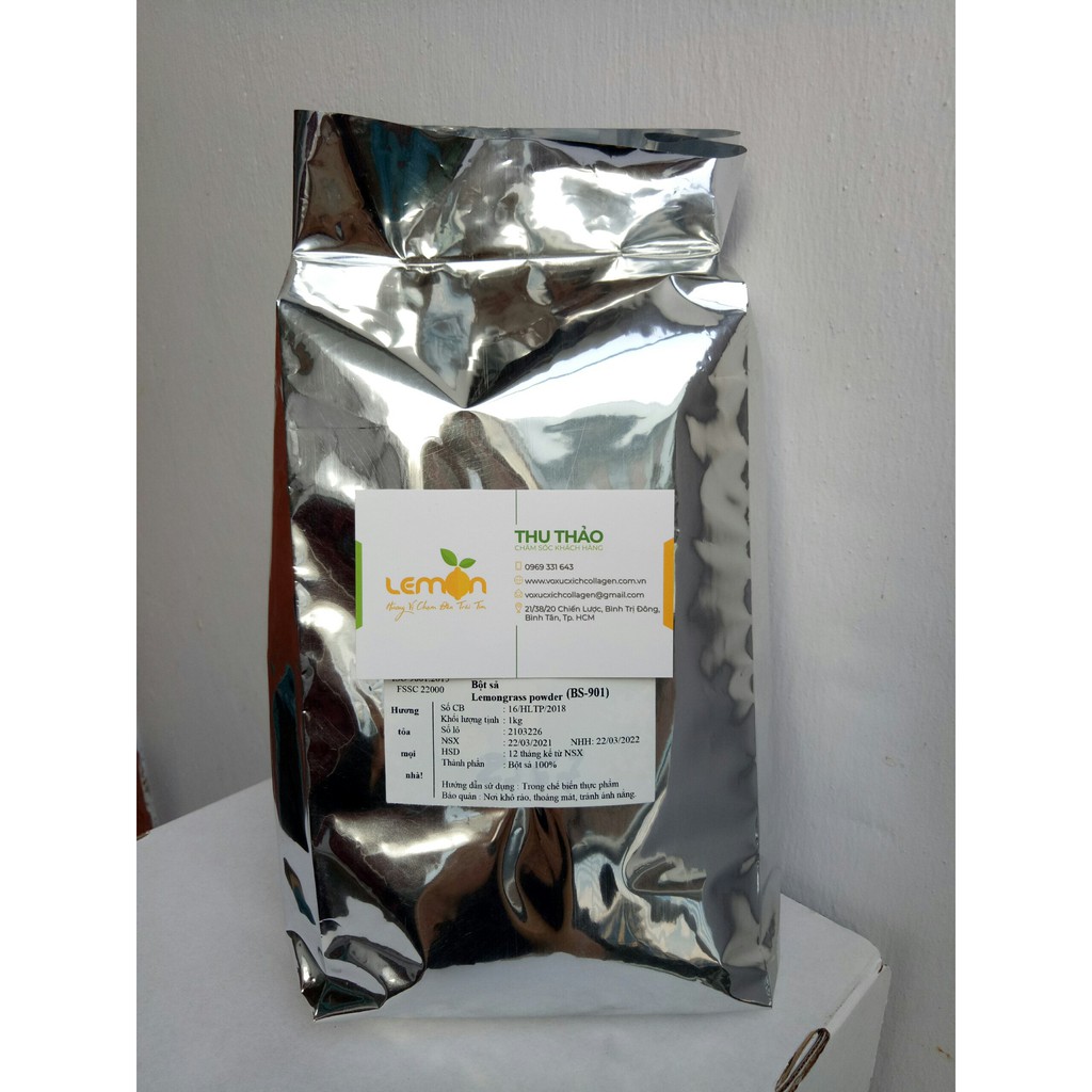 [100-500g] Bột sả cây xay mịn nguyên chất 100% - SỈ GIÁ TỐT