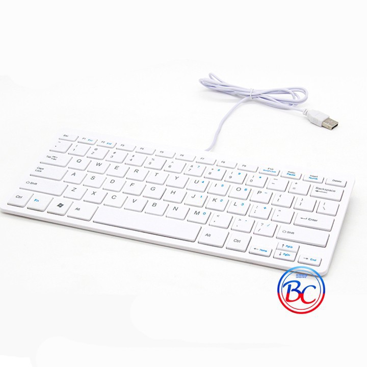 Bàn phím mini K1000 kết nối cổng usb dành cho máy tính, laptop, tương thích mọi hệ điều hành | BigBuy360 - bigbuy360.vn