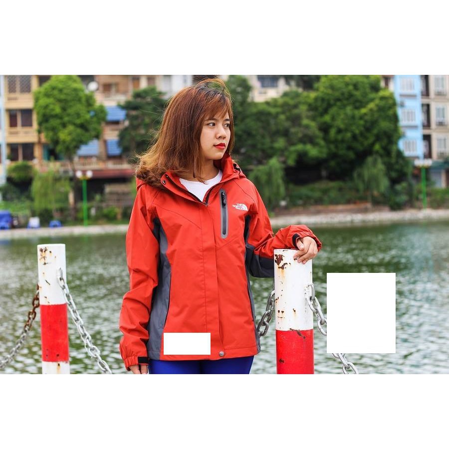 Áo khoác gió 2 lớp màu pha The not F.A.C.E VNXK (Nghỉ bán xả kho giao màu mẫu nhiên) U