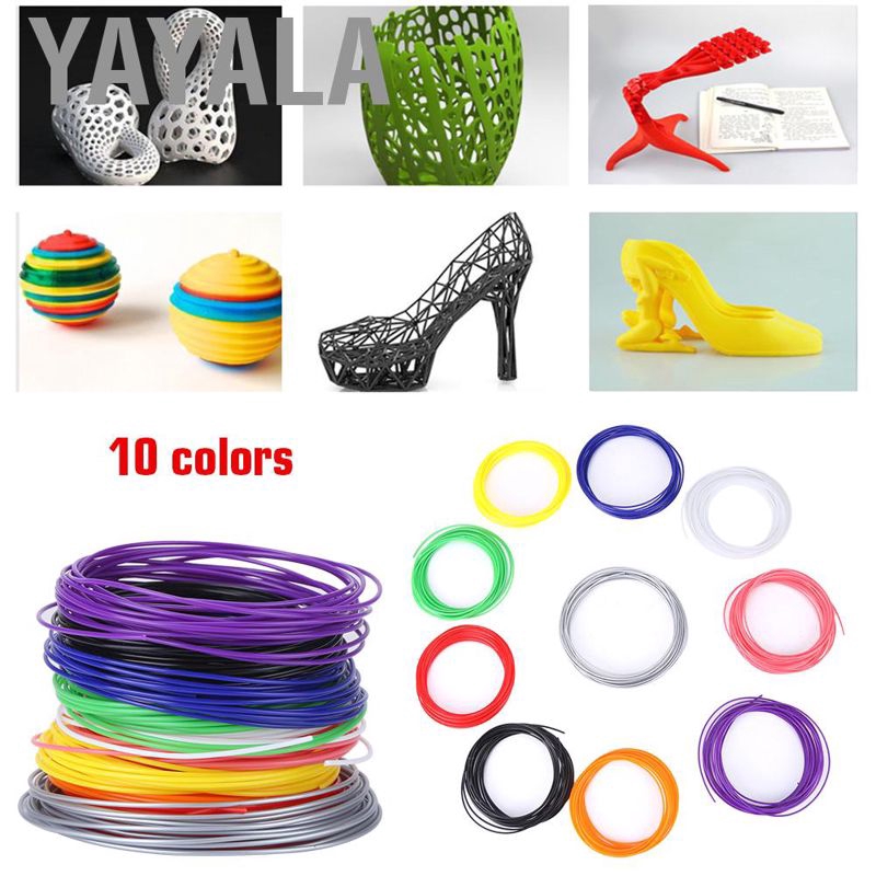 Cuộn Dây Abs Pla 1.75mm 10 Màu Cho Bút In 3d | BigBuy360 - bigbuy360.vn