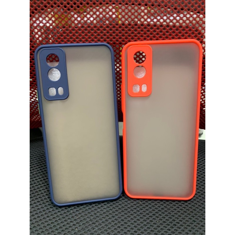 Ốp lưng vivo Y72 viền dẻo màu lưng nhám có viền bảo vệ tốt camera