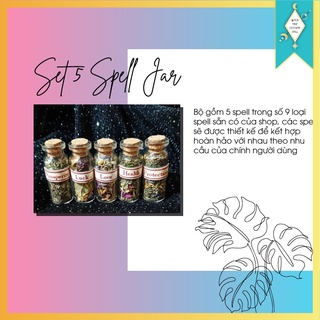 Bộ sản phẩm combo 5 loại spelljar đặc biệt
